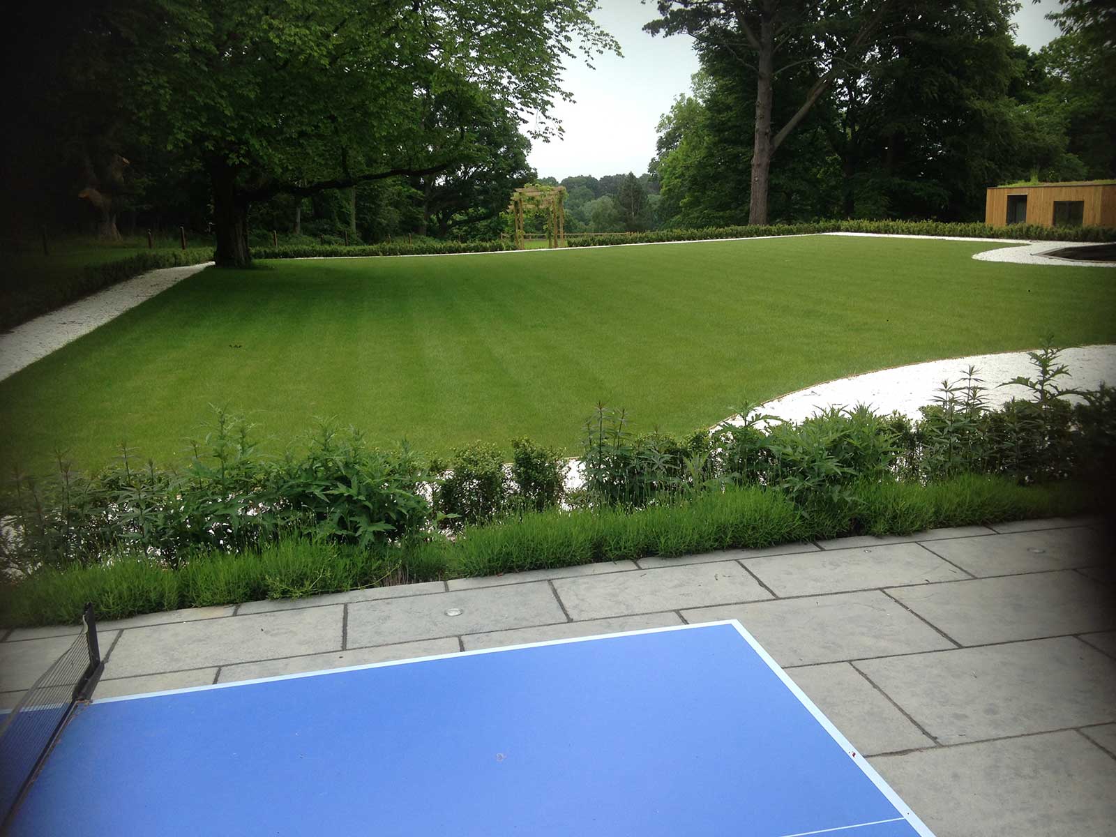 Verwood lawn